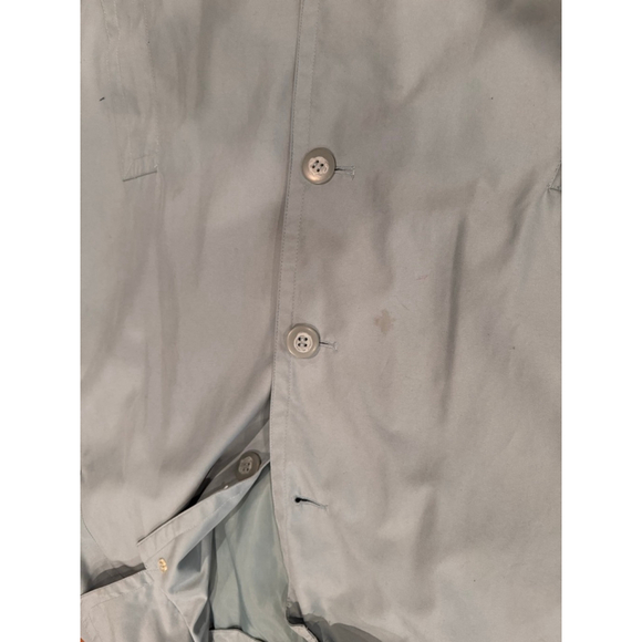 Women's Silhouettes belted Trench Coat sage green Size 16 - Picture 6 of 8